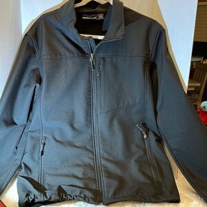 Swiss tech black jacket, 38/40 Md